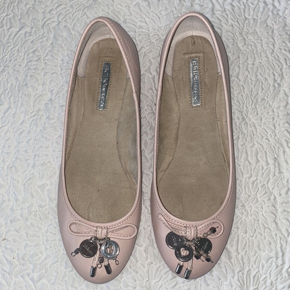 BCBGeneration Barely Pink Beckie Ballet Flats - Picture 2 of 11